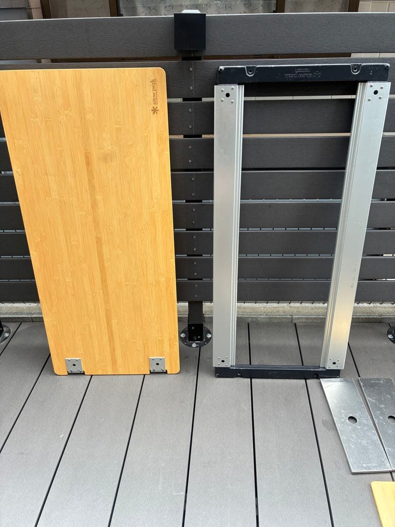 マルチファンクションテーブル ロング竹　IGTフレームロング　peak マルチファンクションテーブル ロング竹| スノーピーク(Snow Peak)