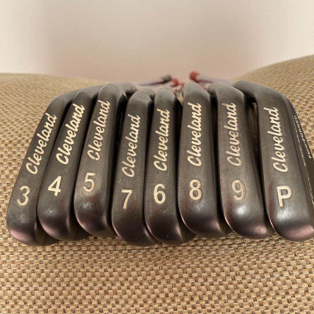 クリーブランド TA1 tour action ブラック アイアンセット - メルカリ