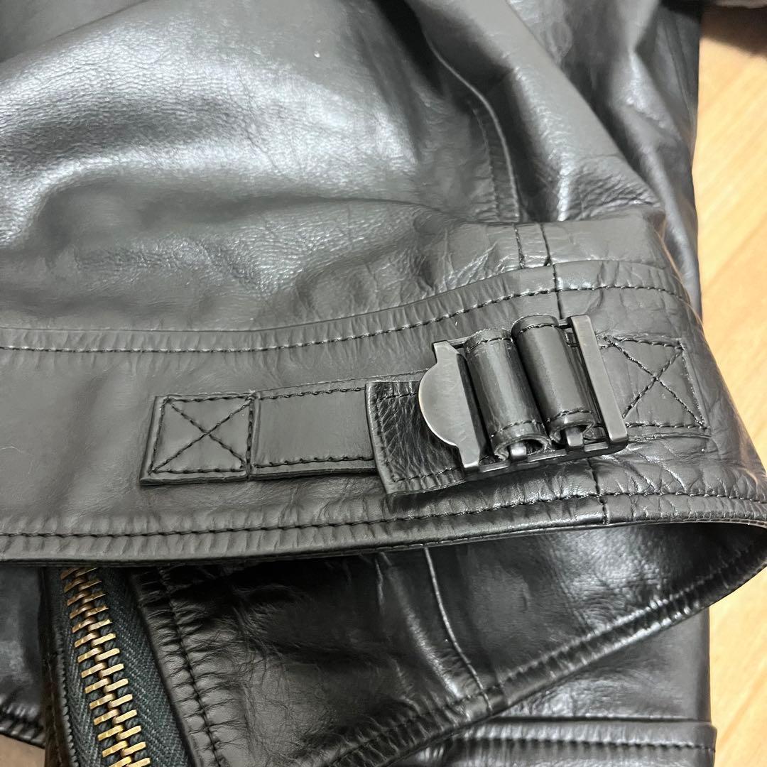 超希少 ナイジェルケーボン レザージャケット シングルライダース 50
