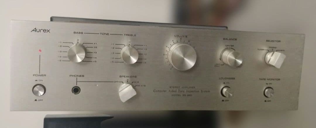 Aurexプリメインアンプ SB-220ヒューズ交換必要 - メルカリ