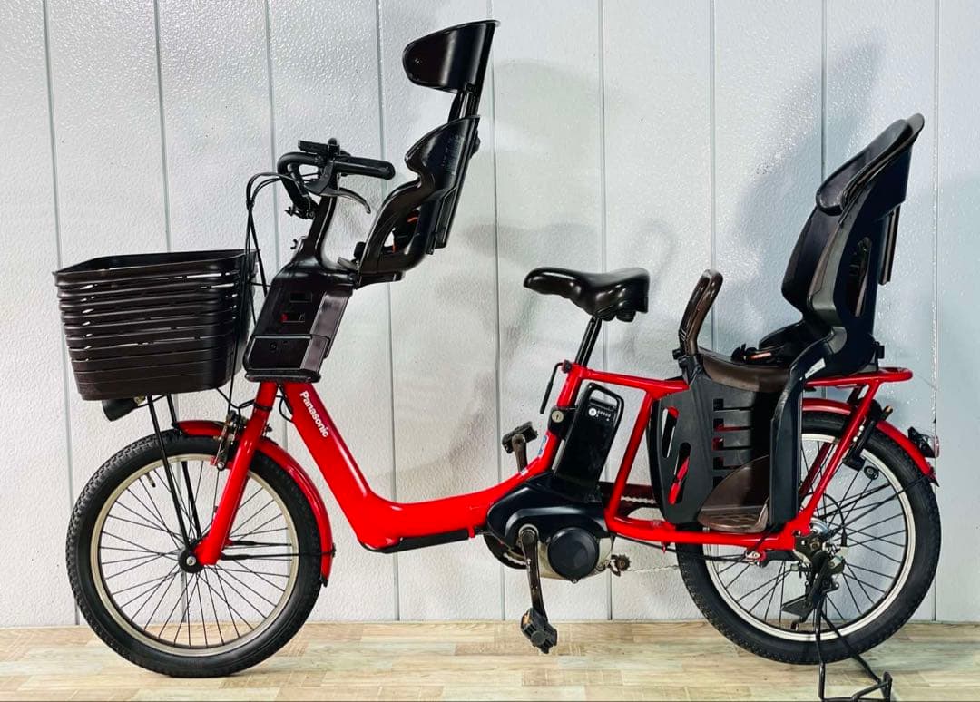 2465パナソニック16アンペア 20インチ子供乗せ電動アシスト自転車