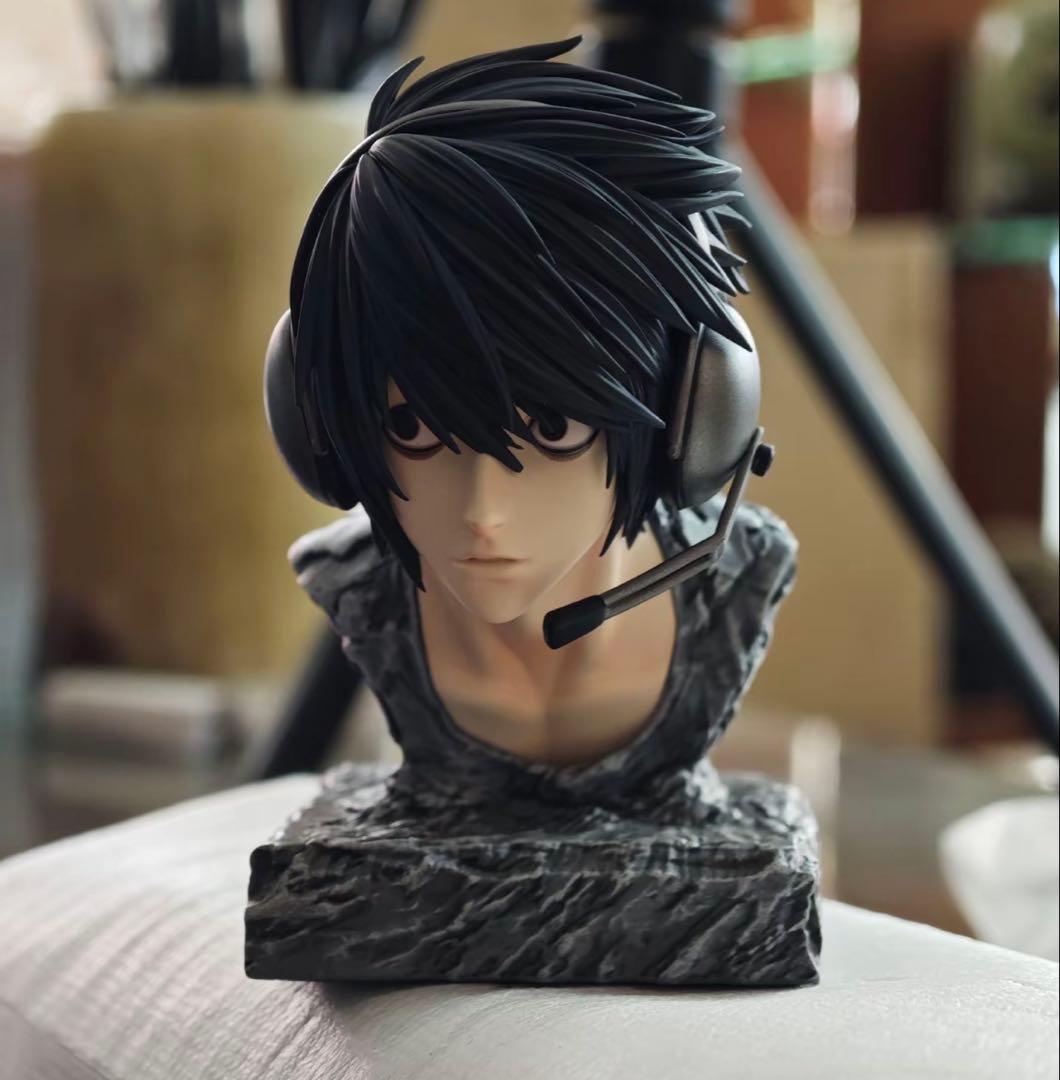 デスノート エル・ローライト L ガレージキット ガレキ スタチュー④