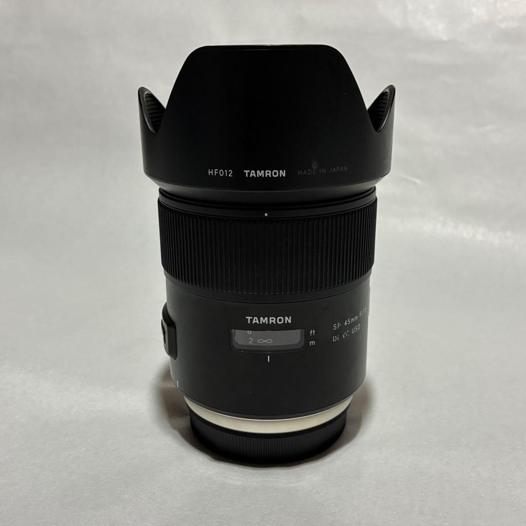 単焦点TAMRON SP 45mm F/1.8 Di VC USD Canon用 プラス5度の余裕がある大口径の新標準レンズ――タムロン「SP 45mm F/1.8
