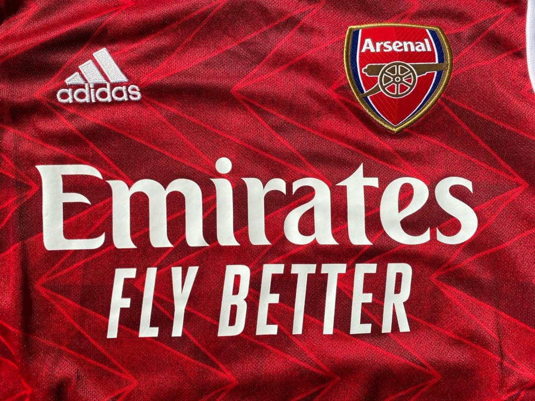 正規品・タグ付き】 エジル ユニフォーム アーセナル 長袖シャツ 20/21