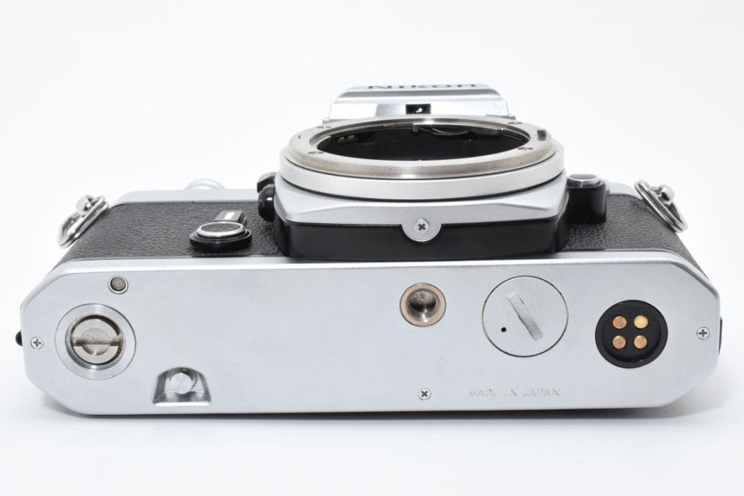 超美品 NIKON FM シルバー フィルムカメラ モルト新品交換済 H044