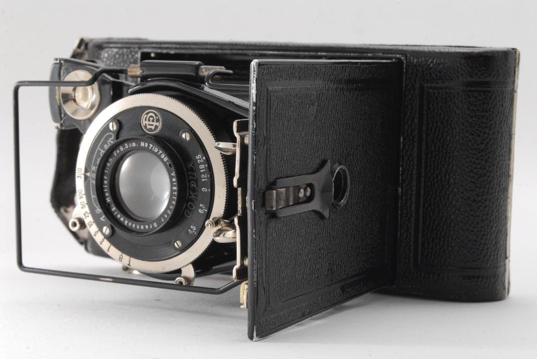 Voigtlander 5x8 カメラ Heliar 8.3cm f4.5