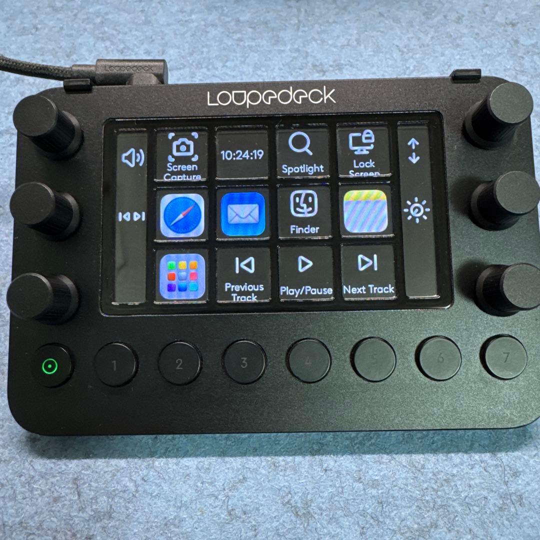 中古Loupedeck live 左手デバイス