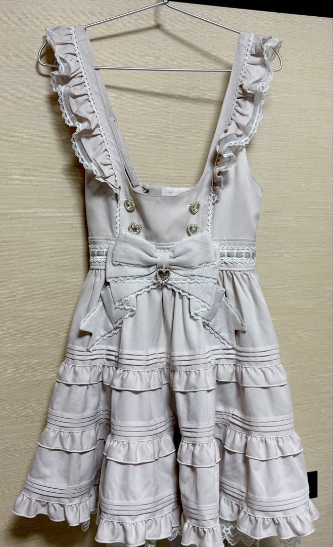 LIZLISA フロントリボンUあきジャンスカ ❤︎ 𝐋𝐈𝐙 𝐋𝐈𝐒𝐀 近鉄Pass'e店 ❤︎ #フロントリボンUあき