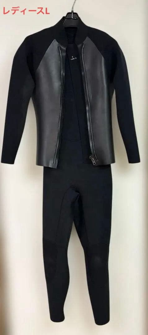 スリーウェザー　ロングジョン　タッパー　ブラック　3mm L Amazon | FELLOW ウェットスーツ セット レディース ロングジョン