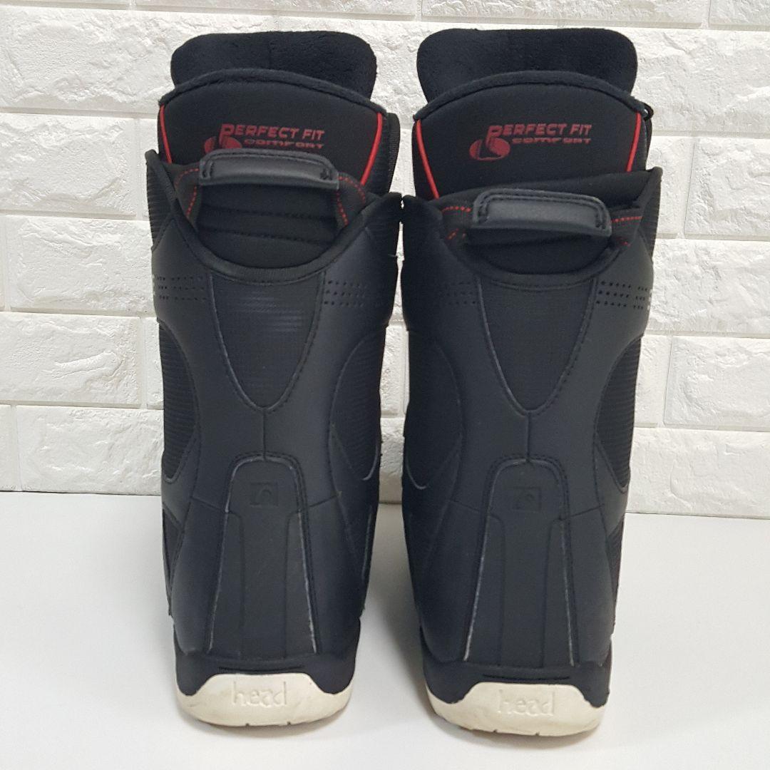 美品 HEAD スノーボードブーツ STRIKE BOA ブラック 27.5cm