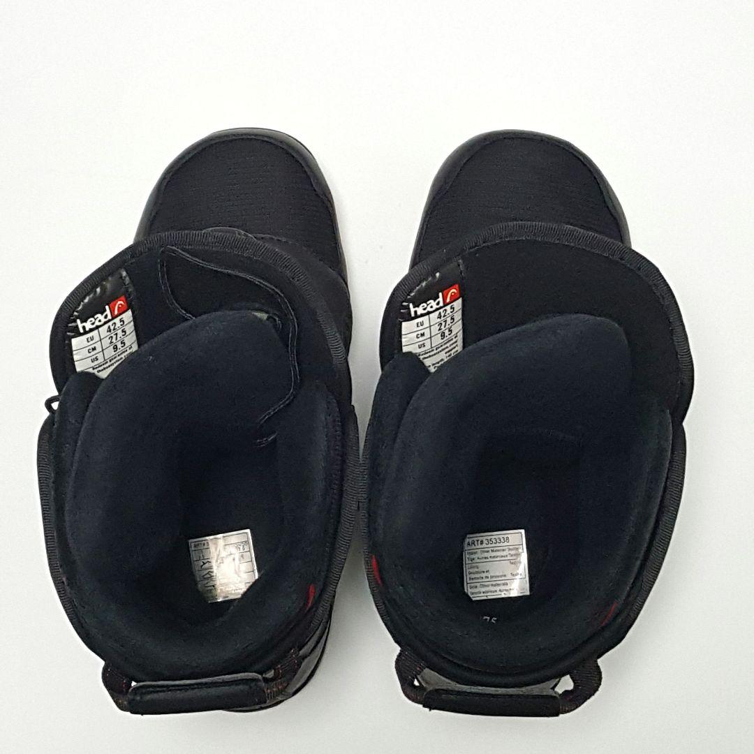 美品 HEAD スノーボードブーツ STRIKE BOA ブラック 27.5cm