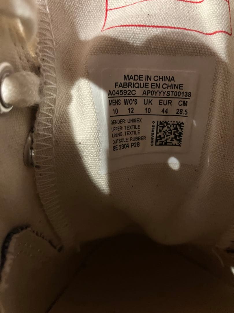 靴 CONVERSE CHUCK 70 ct70 OX PURPLE 28.5cm