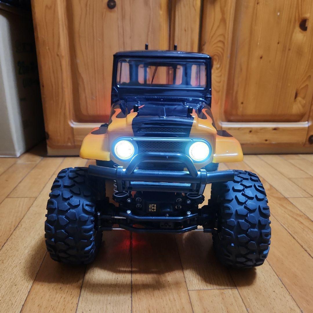 タミヤ CR-01 フルセット　炎　ランクル　　ラジコン　cc-01cc-02