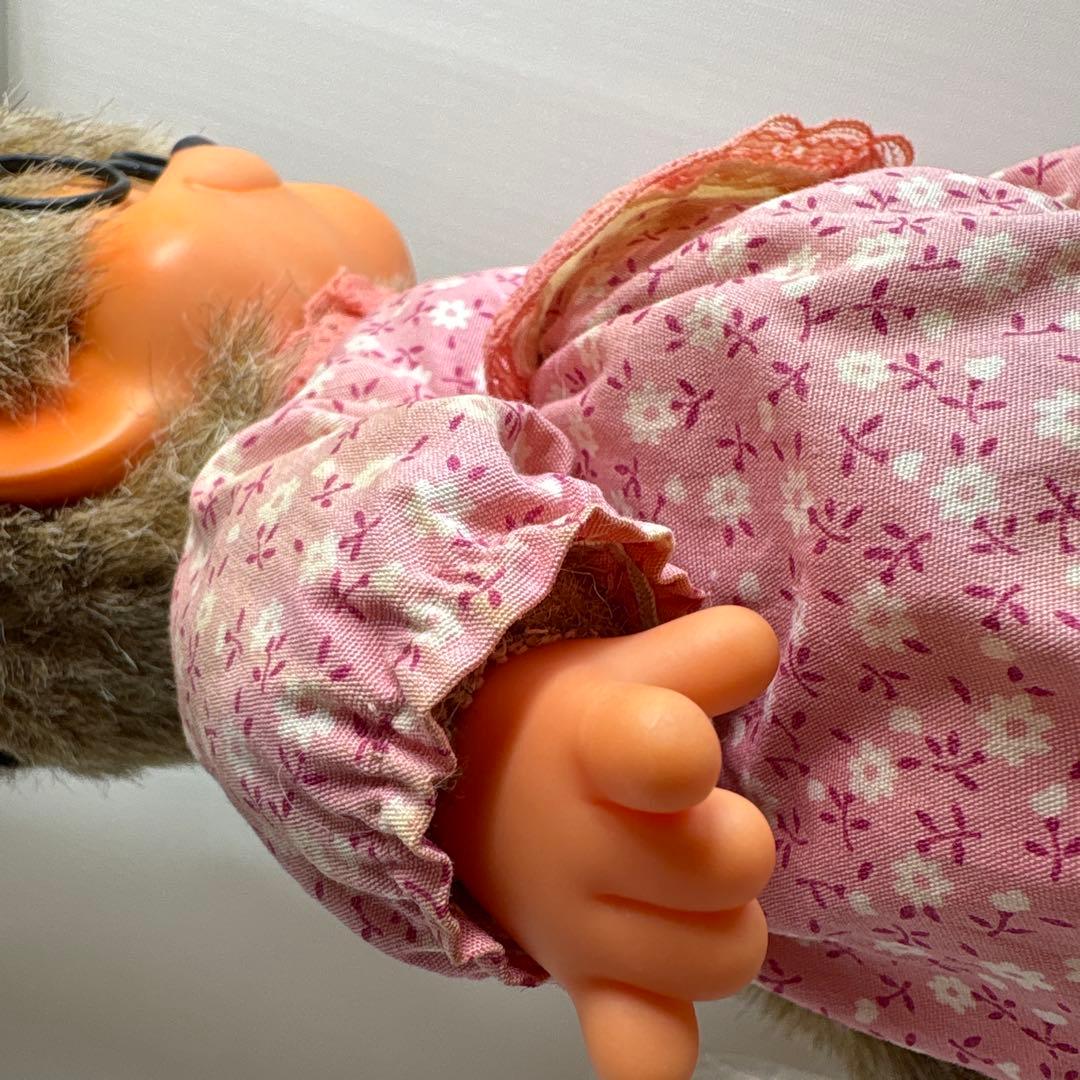 1980年 ビンテージ おばあさん モンチッチ monchhichi 0550