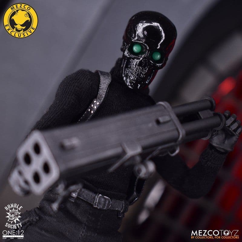 メズコ 直販限定 ワン12 ブラックスカル（ mezco one 12