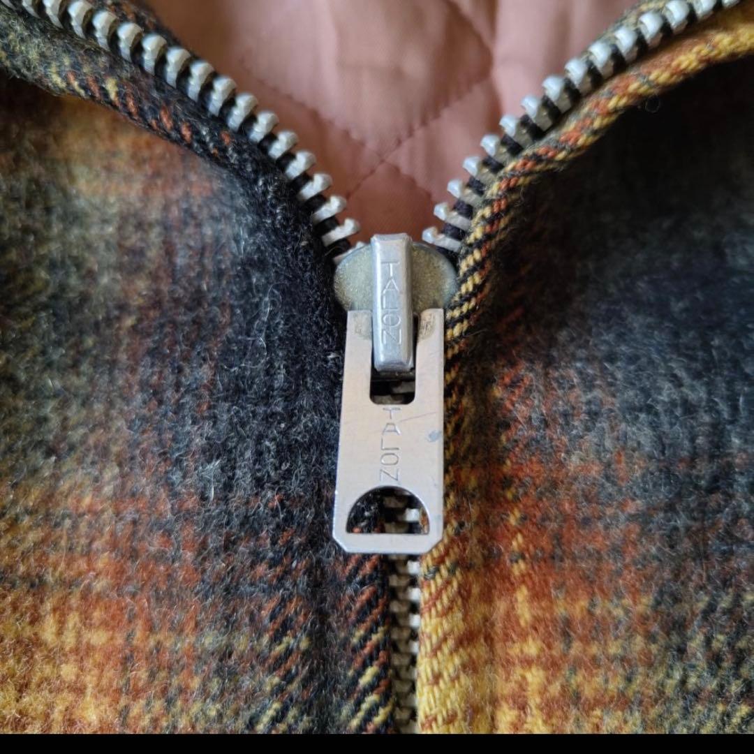 50s 60s オンブレ チェック ウールジャケット CPOジャケット - メルカリ