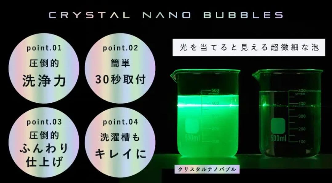 Snabo クリスタルナノバブル - メルカリ