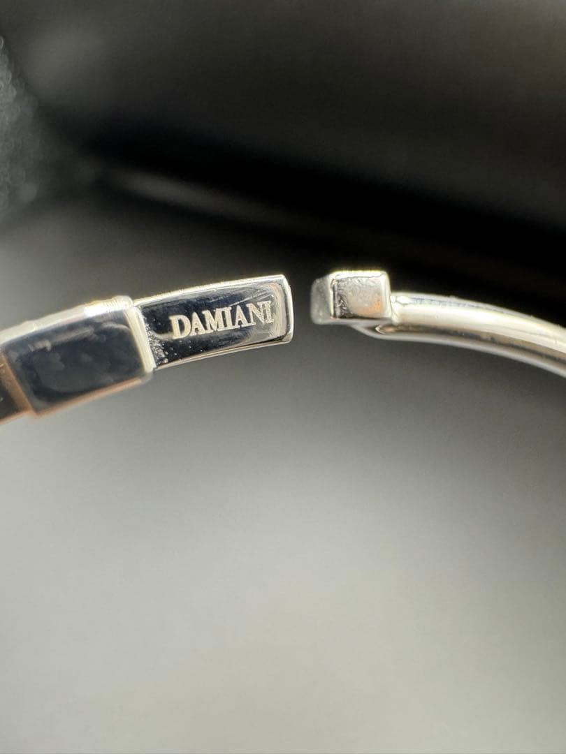 DAMIANI ベルエポック クロス バングル ダイヤ ブレスレット