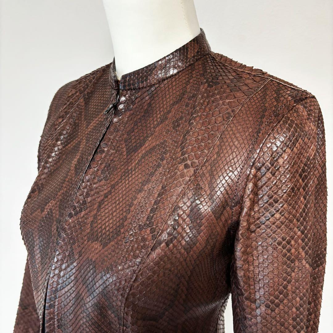 限定値下げ】希少 アイザックセラム ジャケット ライダース スネーク