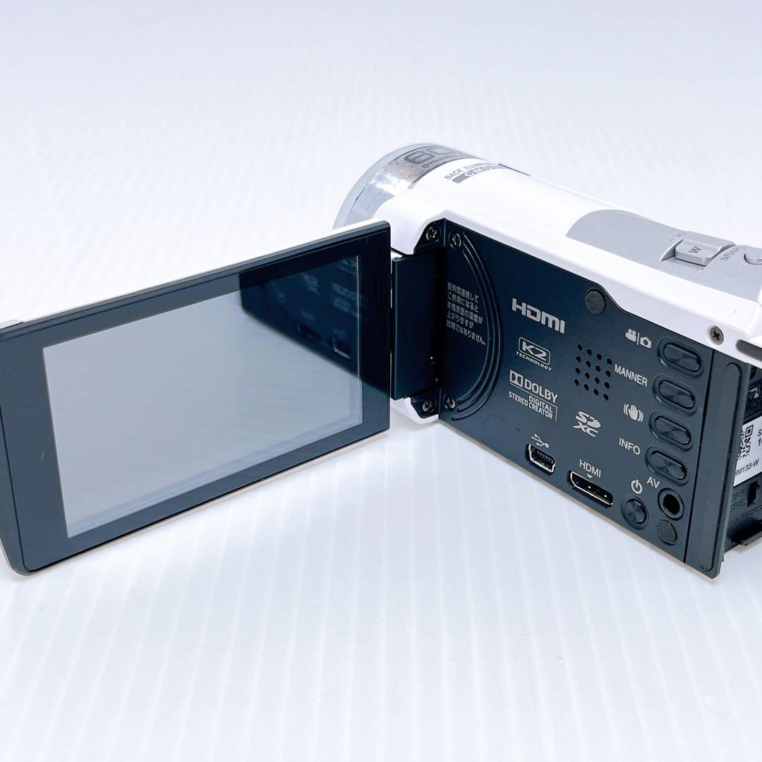 JVC GZ-HM133-W デジタルビデオカメラ JVCケンウッド - メルカリ