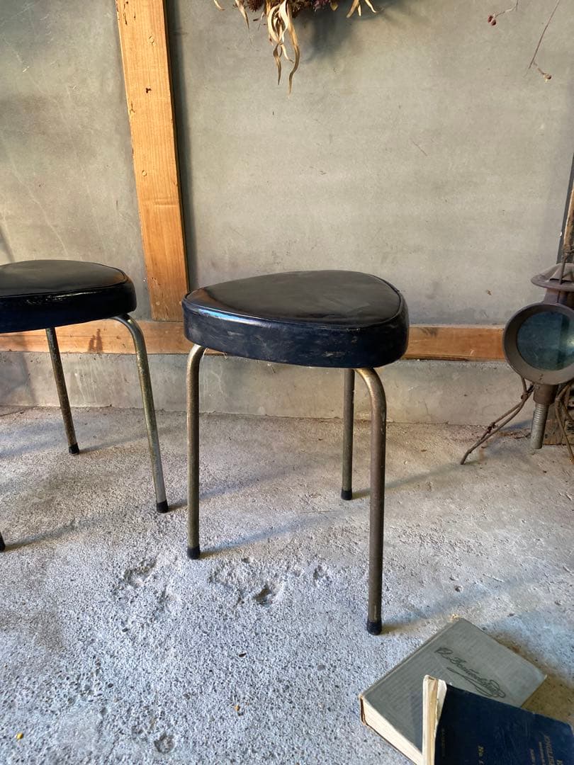 ビンテージ スツール2脚セット