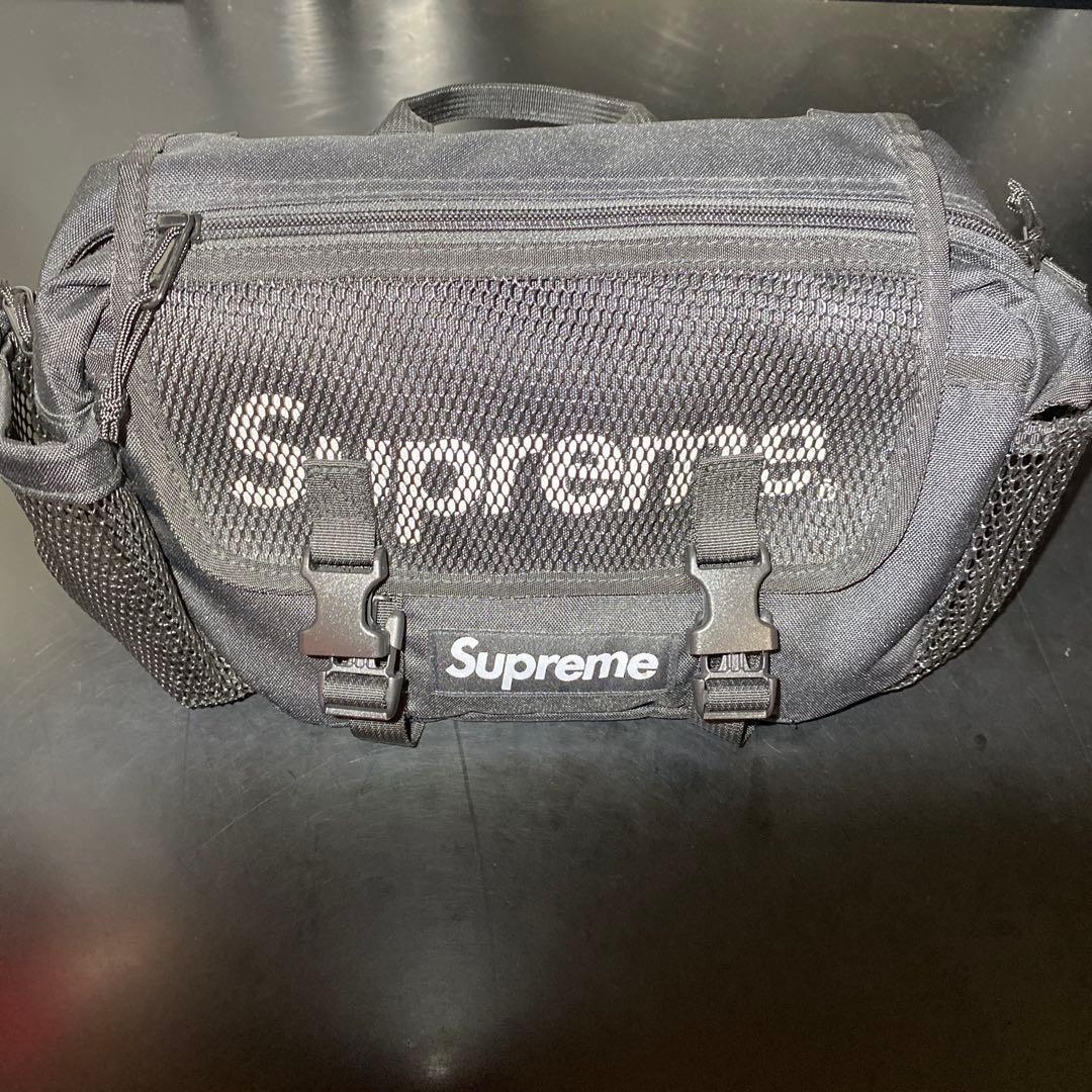 Supreme 20SS Waist Bag（シュプリーム ウエストバッグ） 中古・古着通販】Supreme (シュプリーム) 20SS Waist Bag ブラック