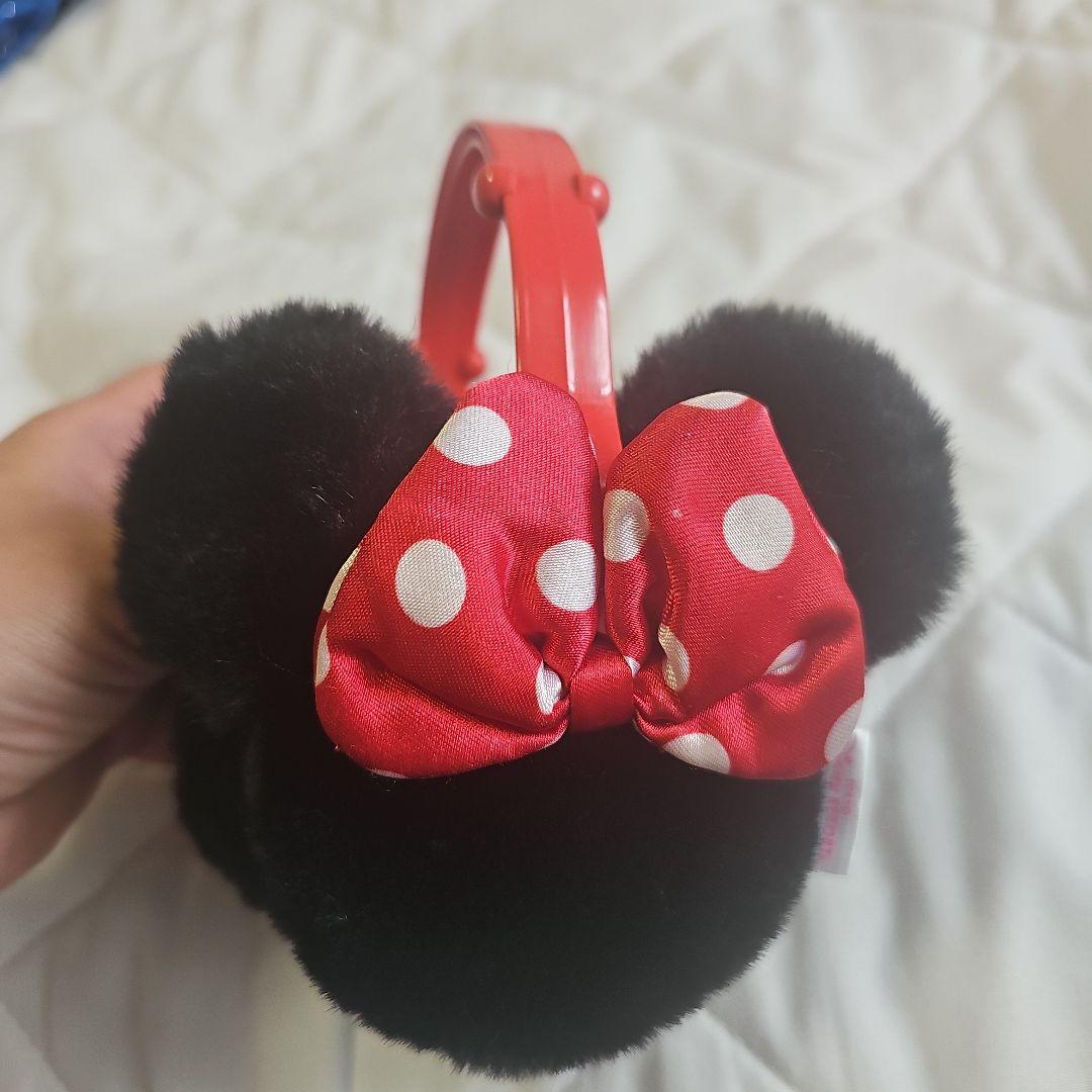 ディズニーリゾート ミニーちゃん 耳あて イヤーマフ 耳当て ミニー