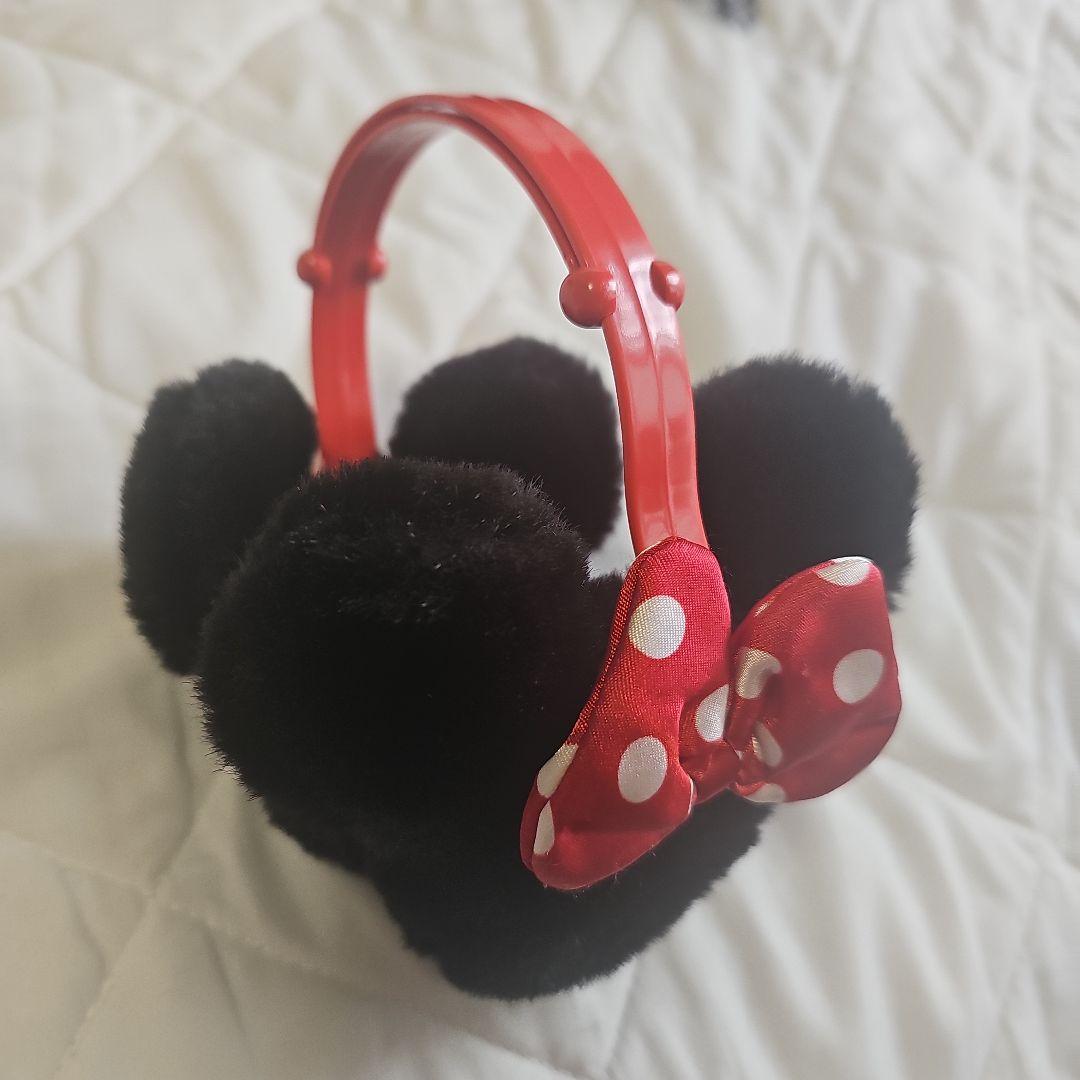 ディズニーリゾート ミニーちゃん 耳あて イヤーマフ 耳当て ミニー