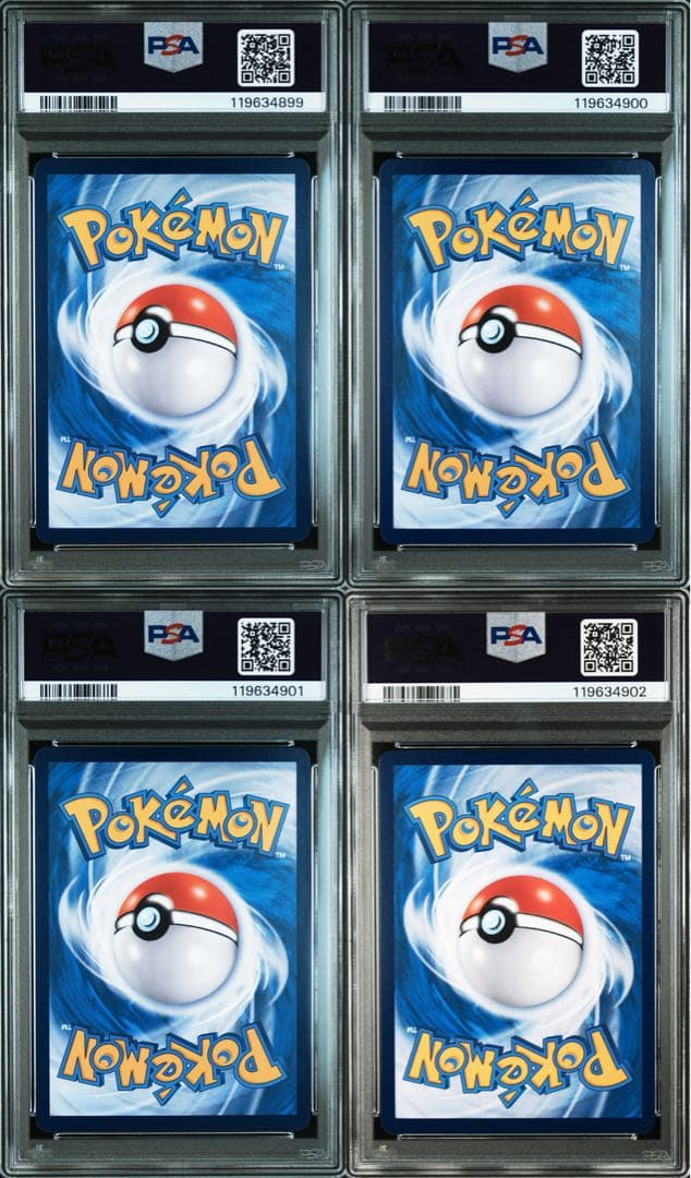 PSA10 4連番】キャプテンピカチュウ 中国版 PSA10