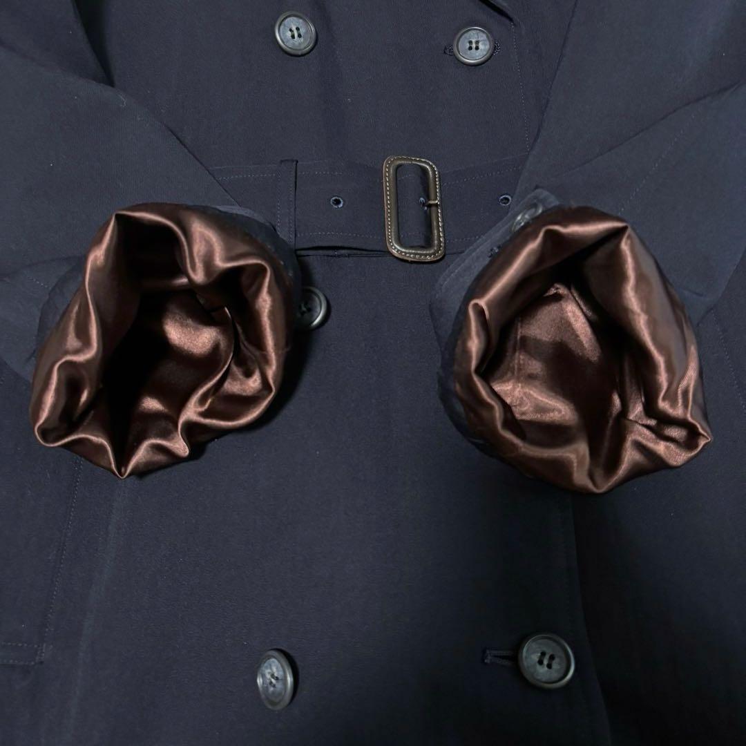 あしゅ様専用】ポールスミスロンドン ウールトレンチコートネイビー