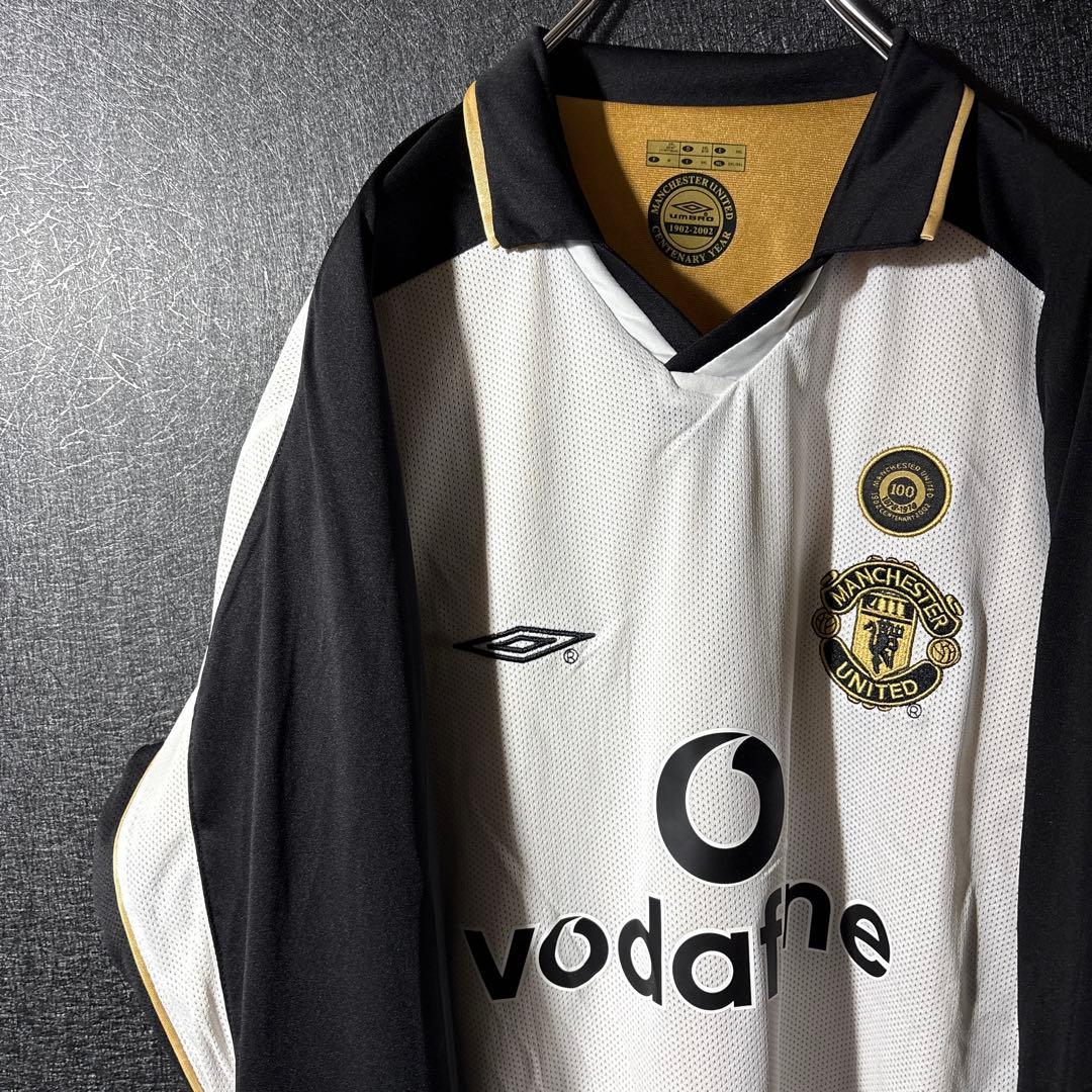 ☆マンU】 UMBRO サッカー 100周年記念 ユニフォーム ☆リバーシブル