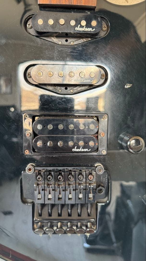 Charvel ブラックエレキギター6弦