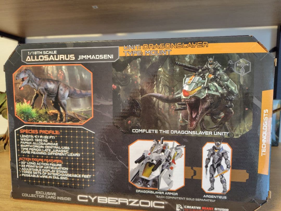 beasts of the mesozoic　アロサウルス　ジムマドセニ