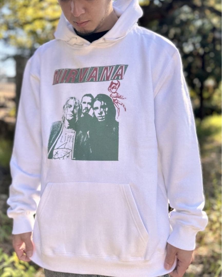 新品未使用 NIRVANA / Flipper プルオーバーパーカー XLサイズ