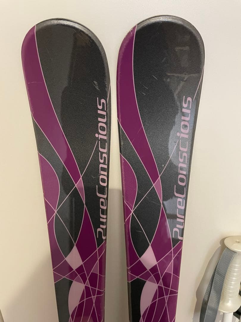 Pure Conscious 150スキー板、ストック118 - メルカリ