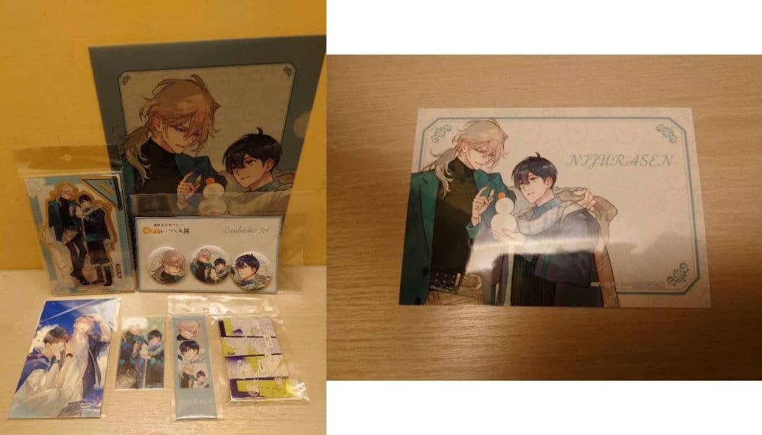 Charaレーベル展 二重螺旋 特典 ブロマイド アクリルスタンド グッズ THEキャラSHOP/CAFE STAND事後通販】創刊30周年記念「Charaレーベル展