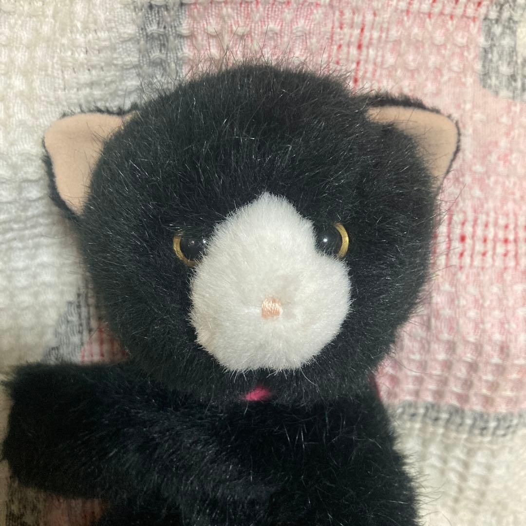 モンスイユ　 MAY BLUE シャム猫シリーズ　黒猫 ぬいぐるみ