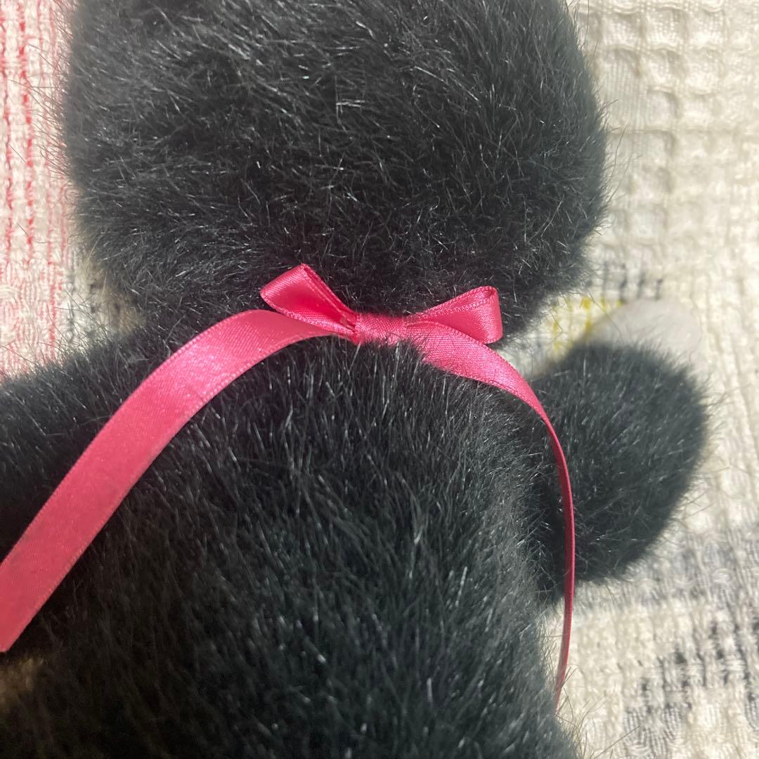 モンスイユ　 MAY BLUE シャム猫シリーズ　黒猫 ぬいぐるみ