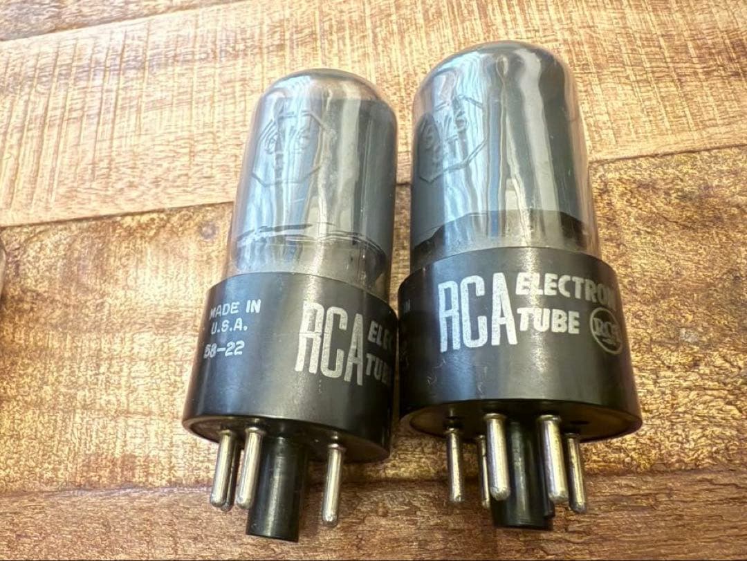 真空管セット12AX7/6V6GT 厳選3ペアRCA /Tung-Sol /JJ - メルカリ