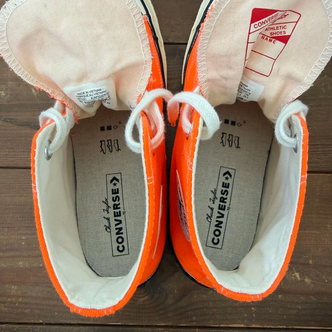 CONVERSE CT70 チャックテイラー26.5cm ネオンカラーハイカット - メルカリ