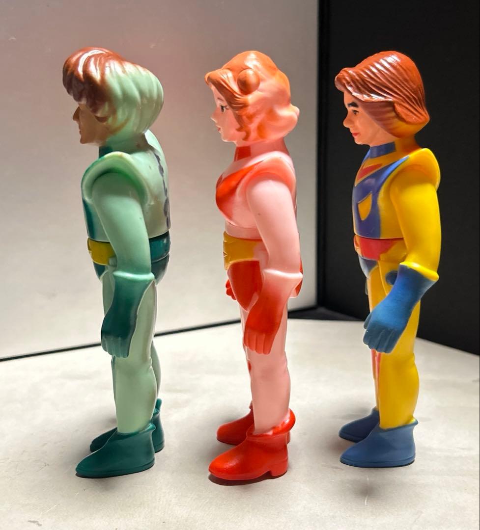 当時物 タツノコプロ 宇宙の騎士 テッカマン ソフビ セット 5体 - メルカリ