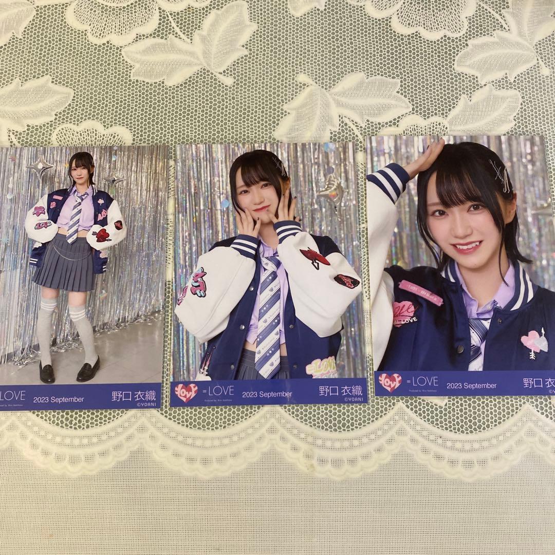 野口衣織 生写真 ＝LOVE ヒロインズ 衣装 フルコンプ コンプ - メルカリ