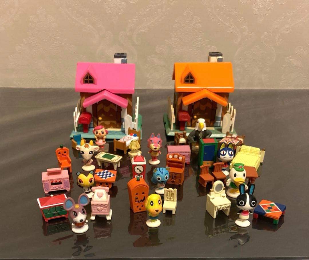 どうぶつの森 わたしのおうちコレクション2種＆森をつくろ フィギュア