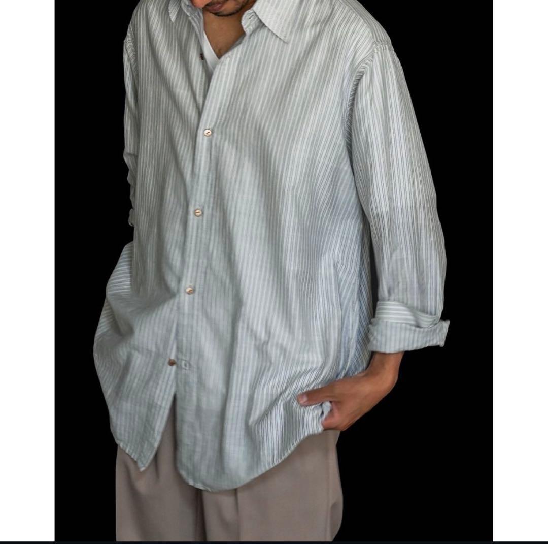 【タグ付き美品】 24SS MAATEE&SONS シャツ GUPTA サイズ1 MAATEE&SONS (マーティーアンドサンズ) 24AW 