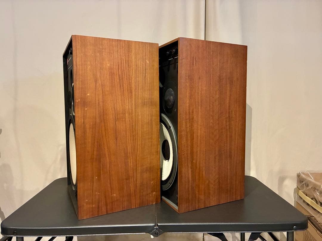 音質良好】JBL4312Aスピーカー/2本セット/木目ウォルナット