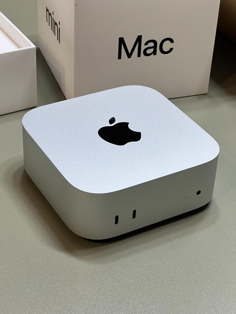 【美品】Mac mini M4　256GB SSD 16GBメモリ【完品】 Amazon.co.jp: 【整備済み品】Apple Mac mini 2024 (16GB RAM,1TB SSD