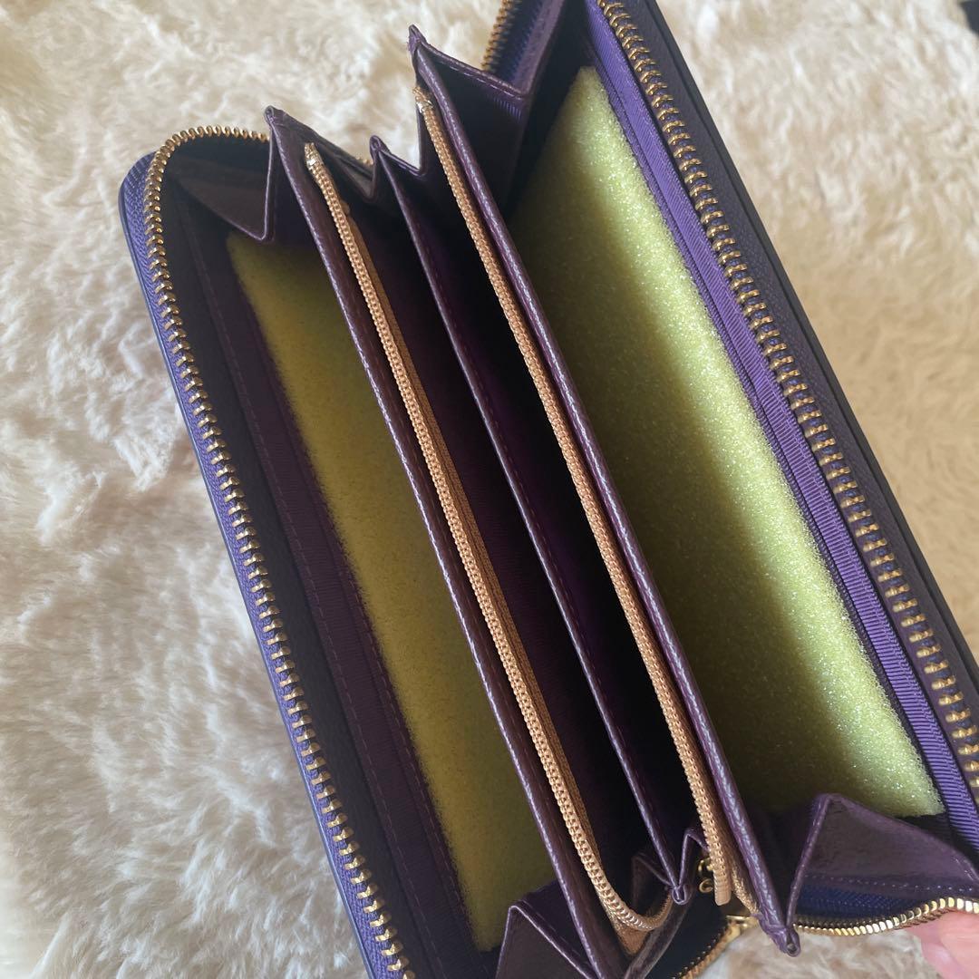 刀剣乱舞　日本の織物　長財布　プレミコ公式 財布 へし切長谷部　アメジスト