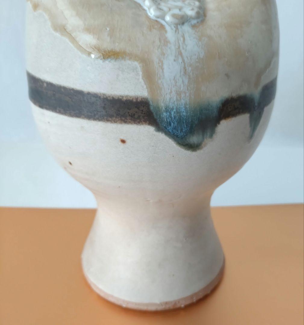 青芳人形 念ずれば花開く 砥部焼 青芳窯 森元青芳 創作人形 オブジェ