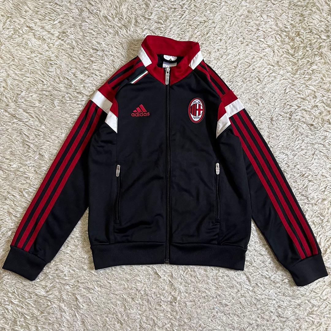 良品 アディダス ACミラン ジャージ セットアップ 上下 130サイズ