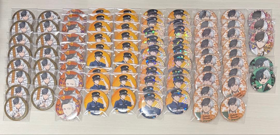 芋ようかんページWIND BREAKER ウィンブレ 桜遥 缶バッジ 桜遥 デザインA】『WIND BREAKER』缶バッジ - メルカリ